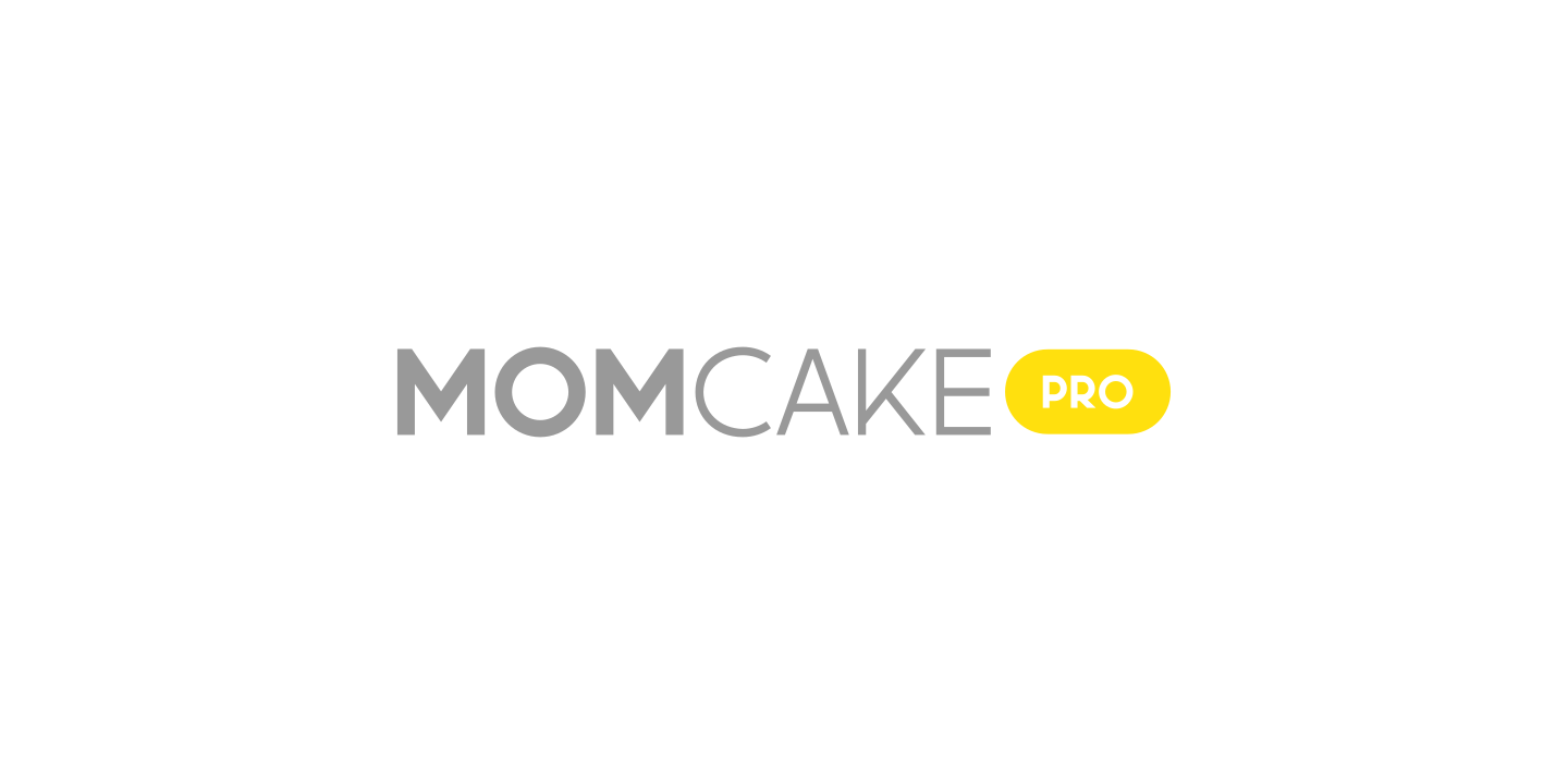 Beispiel einer Momcake Pro-Schriftart
